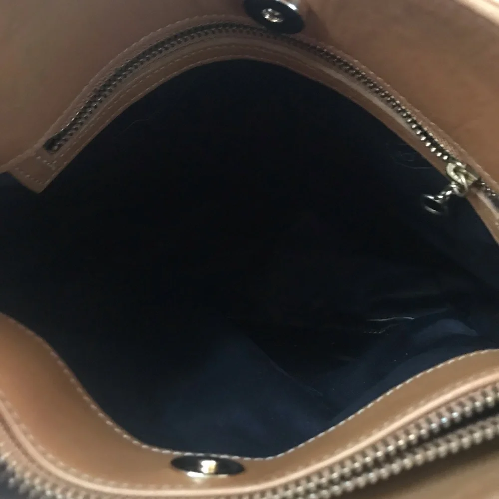 Coach Brown Leather Shoulder Bag - Picture 7 of 8